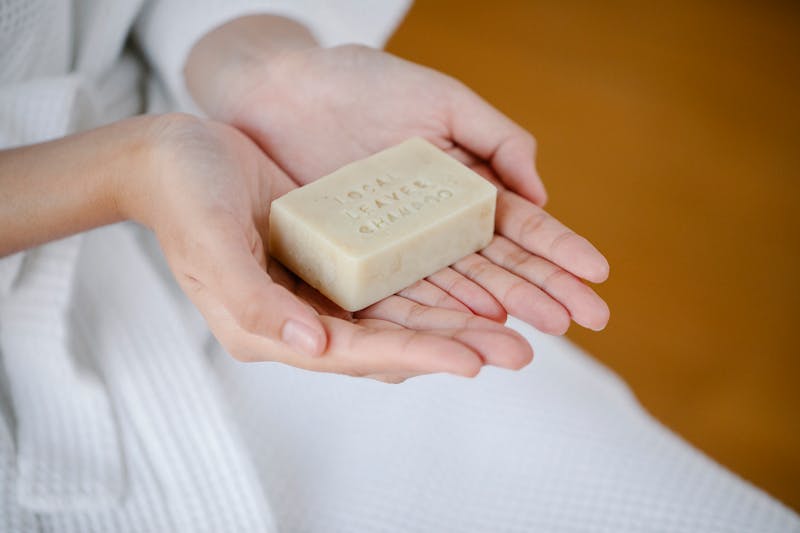 Homemade Macadamia Shampoo Bar